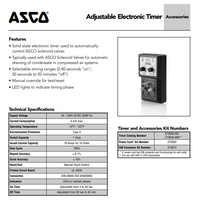 ASCO AC ADJUSTABLE - KC TPS